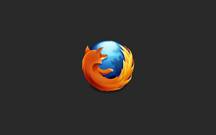 logo firefox, wallpaper firefox