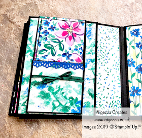 Nigezza Creates. Stampin' Up!® Garden Impressions Mini Album Part 3: Photo Mats & Pocket Inserts