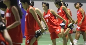 Foto Tim Basket Putri Indonesia