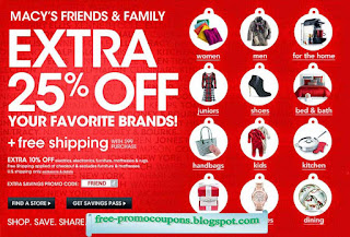 Free Printable Macy's Coupons