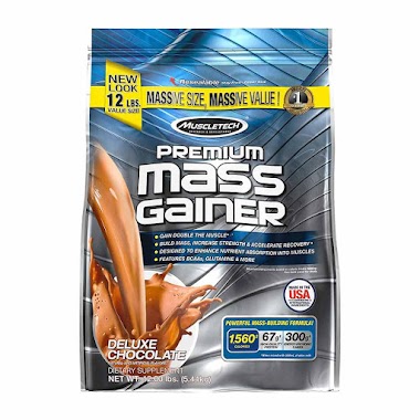 MuscleTech 100 % Premium Mass Gainer, 12 lb