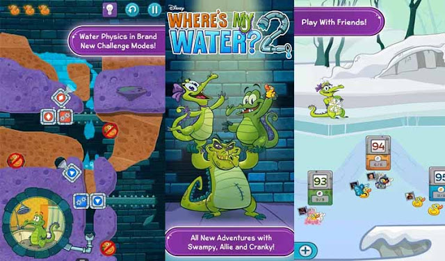 Where's My Water 2 - Game Offline Android Terbaik