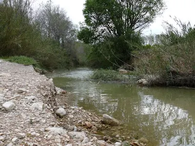 Los colores del agua del río Ebro