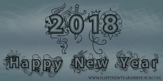 New Year 2018 Animated GIF Pictures Wallpapers Flash cards Images Greetings 