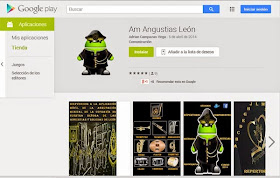 aplicacion android agrupacion musical angustias y soledad leon