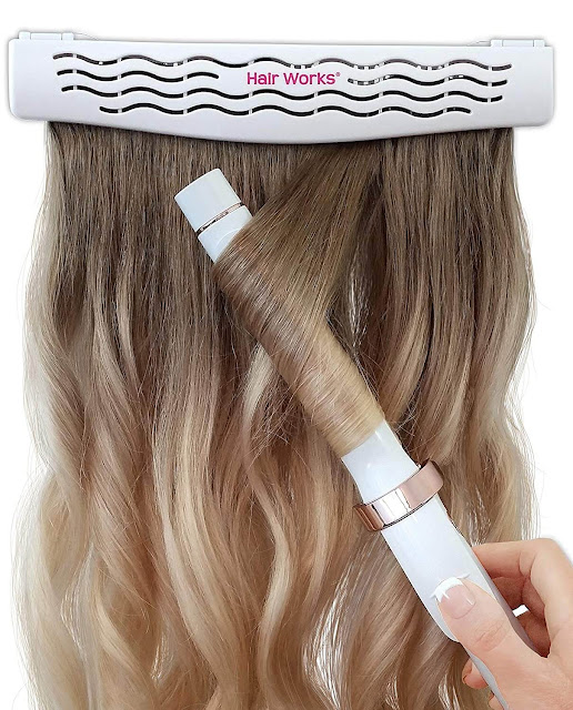 Hair works 4 in 1 hair extension caddy on amazon, By Barbies Beauty Bits