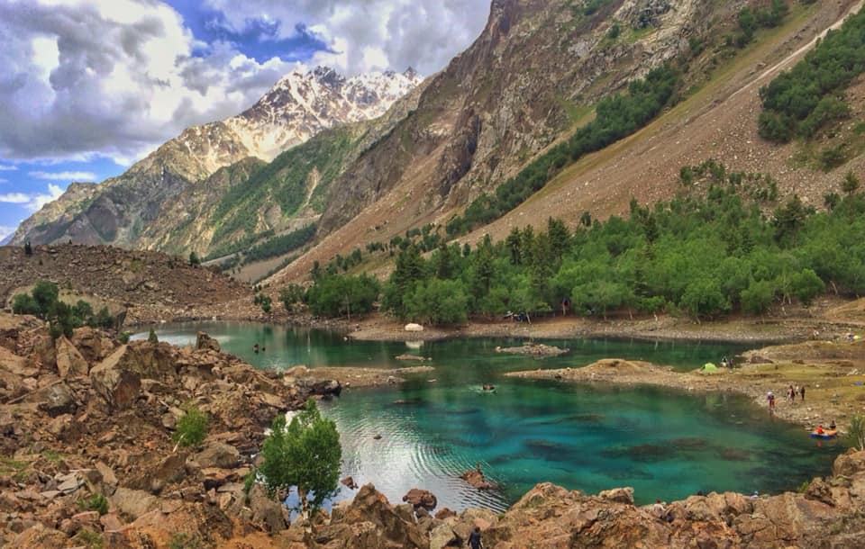 Bashkiri Lake-III Naltar Valley. Pari lake Naltar Valley. Lake in Naltar valley