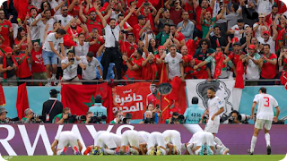 الفوز المغربي التاريخي على بلجيكا الرد يأتي بعد 28 عاماً