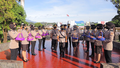 Beri Penghormatan di TMP Tanjung Karang, Wakapolda Lampung: Lanjutkan Semangat Pahlawan Wujudkan Indonesia Emas