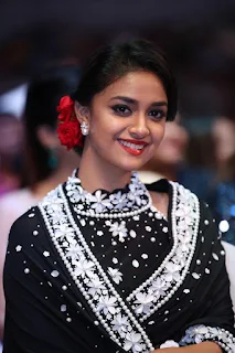 Actress Keerthy Suresh Photos At SIIMA Awards 2019