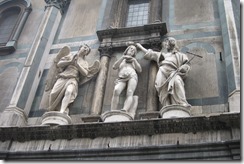Baptistry Door - above the golden doors