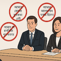 চাকরির ইন্টারভিউতে যে ১৩টি কথা কখনোই বলবেন না