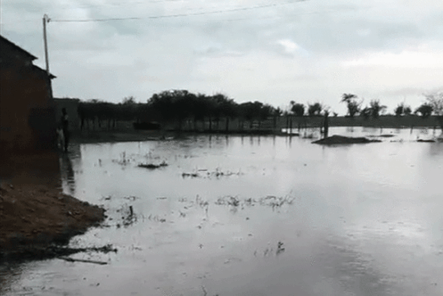 Choveu bastante em Ipirá e população comemora