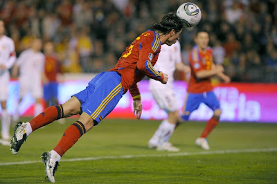 Sergio Ramos Spain Euro 2012