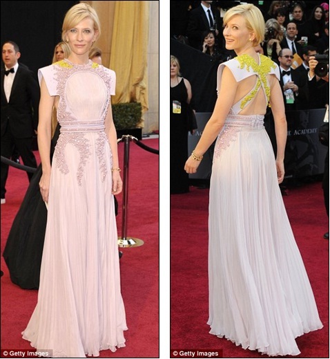 Oscars 2011: Nicole Kidman stands by John Galliano in Christian Dior - but 