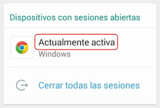 Whatsapp Web activa