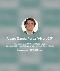 3000000 de visitas en mi perfil de Google+ - Alvaro Garcia Perez "AlvaroGP" - Álvaro García - ÁlvaroGP - Social Media & SEO Strategist - Google - Google+ - G+ - Google España - Google Plus - Google Mas - Google Spain - MIB - MIBer - MIBers - ISDI