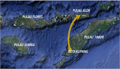 Peta Pulau Alor