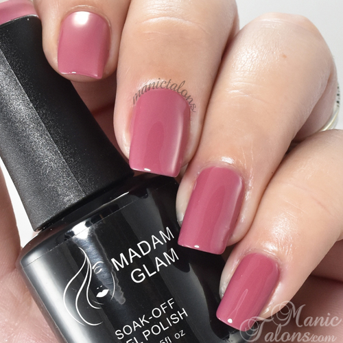 Madam Glam Gel Polish Vintage Pink Swatch