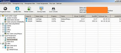 Tips Percepat Update Game Online di Cafe Console Cyberindo Updater 