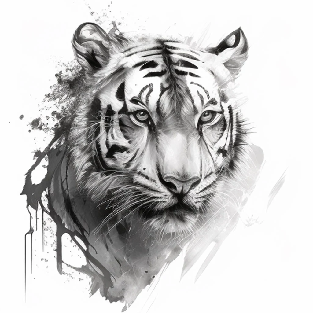 Diseños de Tatuajes de Tigres