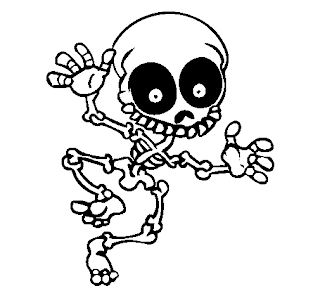Resultado de imagen de esqueleto halloween niños