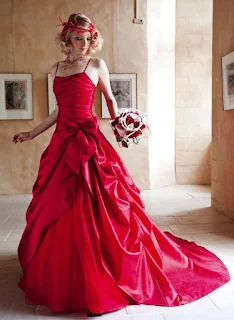 abiti da sposa rosso