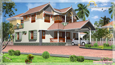 Home Elevation - 212 Sq M (2284 Sq. Ft) - January 2012