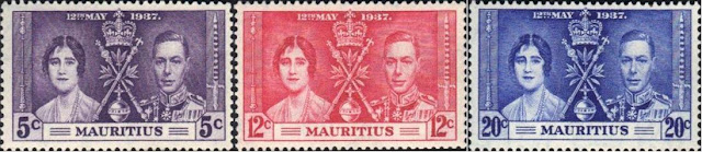 Mauritius - 1937 - George VI Coronation