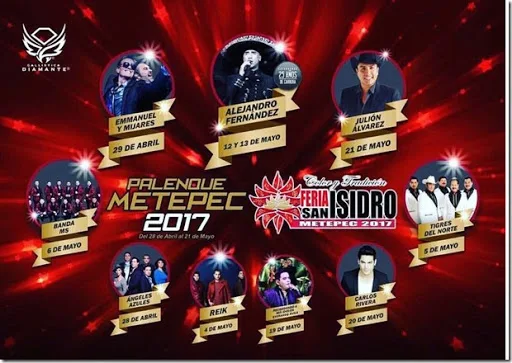 Venta de boletos Palenque Feria de Metepec 2017 Venta de boletos Palenque Feria de Metepec 2017
