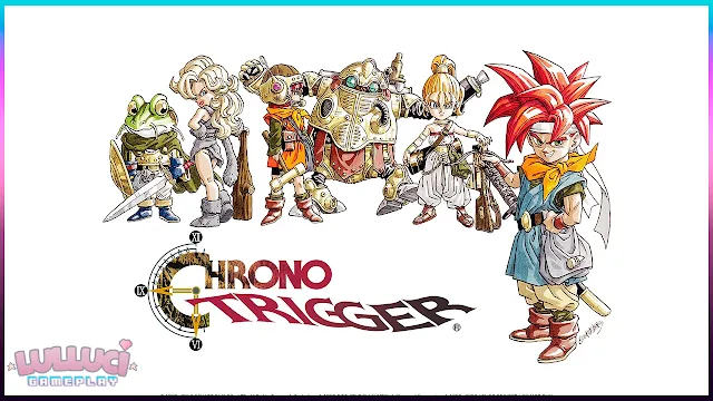 Banner Chrono Trigger - Jogos em Live, post com pequeno resumo do jogo e experiência da Streamer com a jogatina