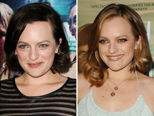 Elisabeth Moss nhìn rất ổn với mái tóc đen nhưng những màu tóc nhẹ và sáng hơn mới thực sự hợp với khuôn mặt và màu da của nữ diễn viên này.