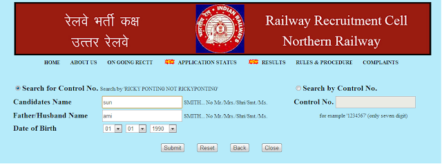 RRC Delhi, Group D application status delhi, railway group D delhi, Delhi Group D Application Status, Delhi Group D Control No, Railway Group D application Check, Career Power Coaching for Railway