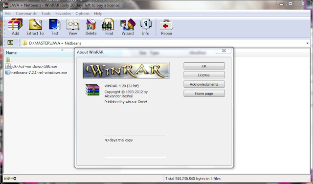 Free Download WinRAR 4.20 (32-bit/64-bit) New Version