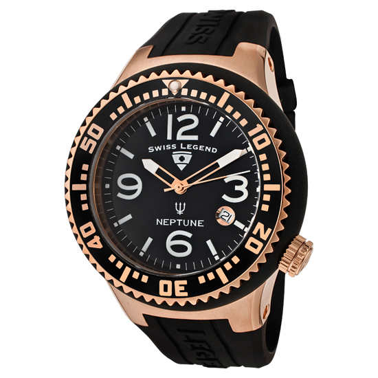 wr48 swiss legend men s black and rose gold neptune watch available ...