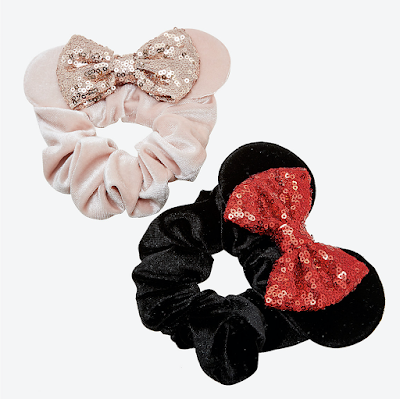 Minnie Mouse scrunchies, Hot Topic