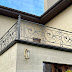 Dekoratīvas metāla balkona margas
