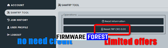 Sam-FRP Tool - New Account with 30 Server Credits - GsmServer