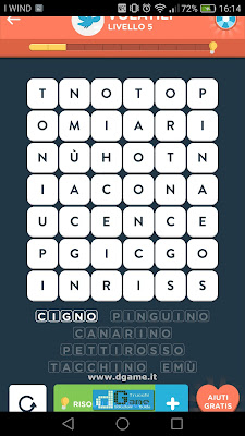 WordBrain 2 soluzioni: Categoria Volatili (6X7) Livello 5