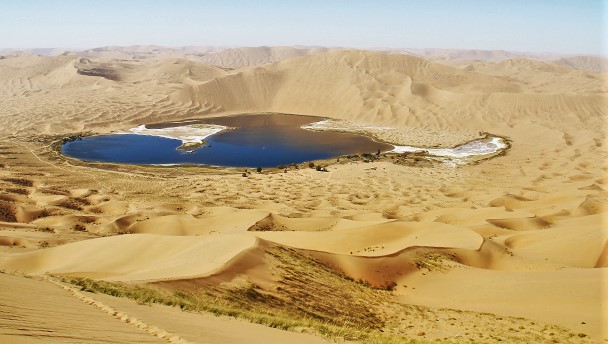 Badain Jaran Desert, China, beautiful world