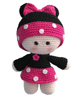 PATRON GRATIS MUÑECA MINNIE AMIGURUMI 54888