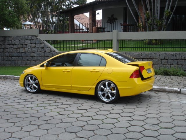 Carros tuning new civic tuningtunadorebaixadomodificado Com Rodas