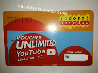 Voucher Unlimited Kuota Youtube Indosat