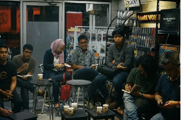 Suasana Diskusi Klub Kajian Kopi