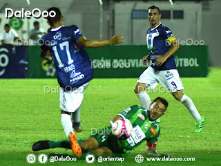 Marcel Román dejando la piel en el partido de Sport Boys vs Oriente Petrolero - DaleOoo