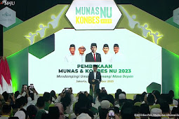 Jokowi Ajak Nahdlatul Ulama (NU) Bersama Wujudkan Indonesia Emas 2045