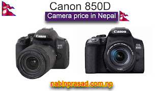 Canon 850D price in Nepal