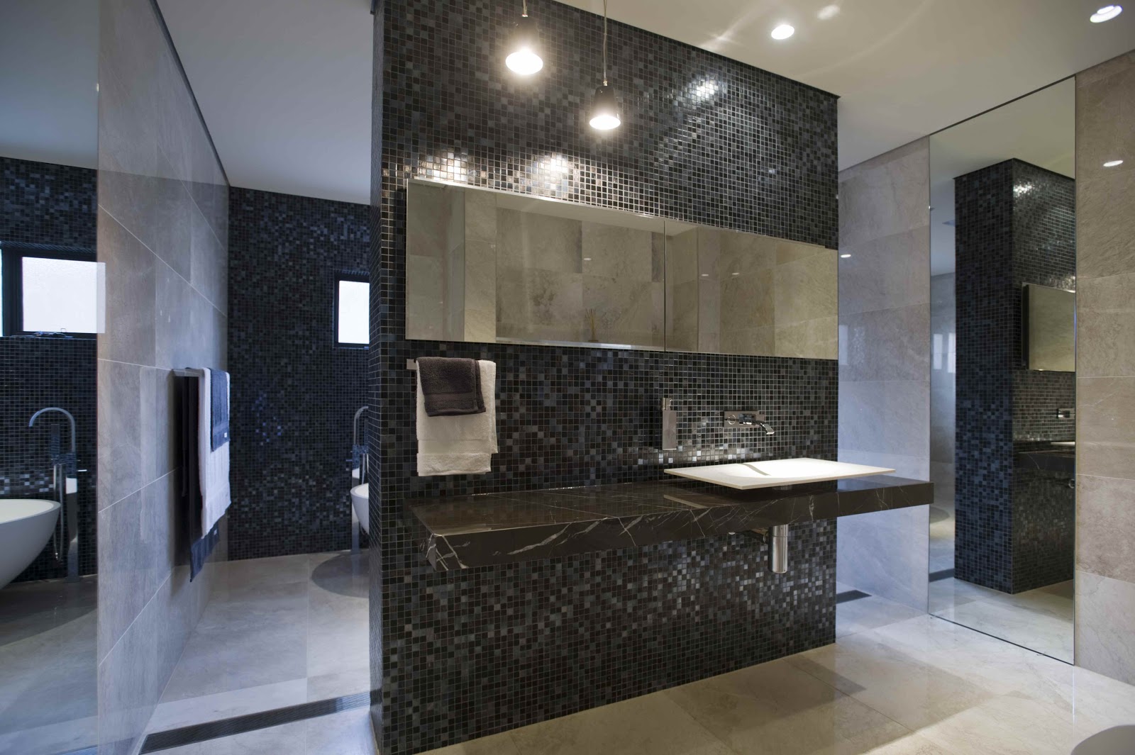 Mosaic Wall Tiles Bathroom