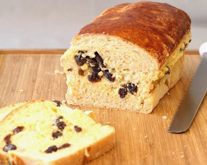 Pão Doce com Passas