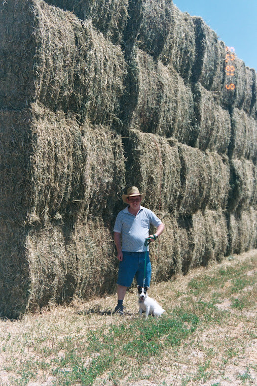 A picture of me with Scruffy in summer of 2003